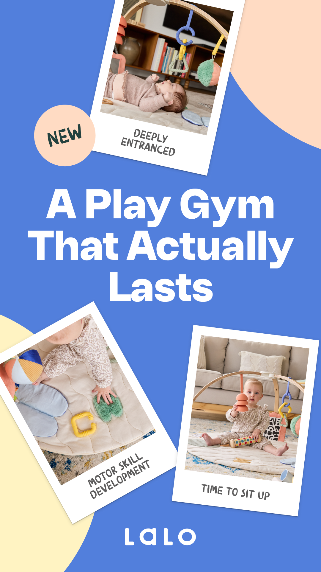 Most play gyms are outgrown in weeks, but the Play Gym II is designed for longevity and purposeful play. The Play Gym II is built to support every stage of your baby’s first year. It’s the only developmental tool you’ll 