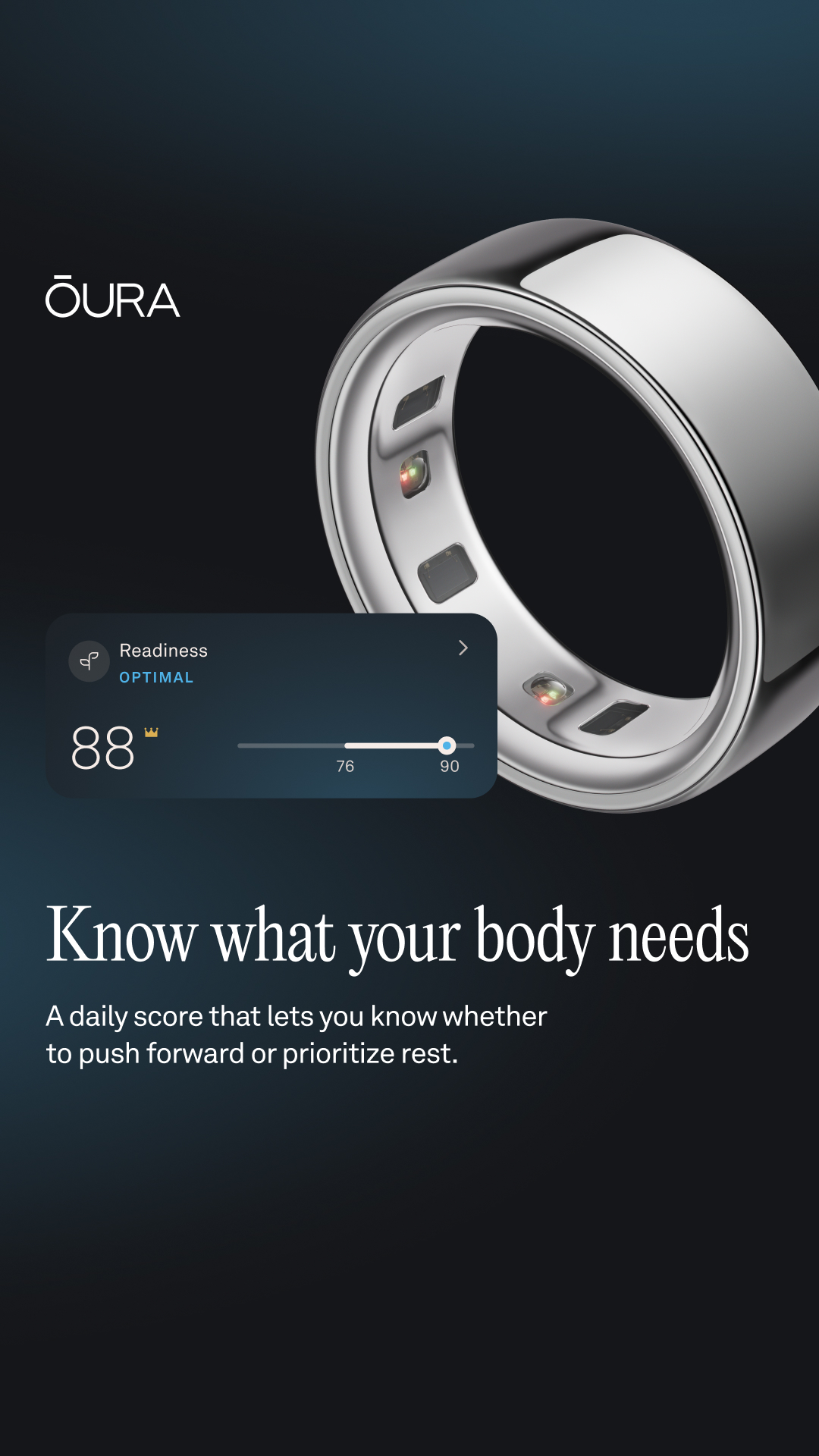 Recover intentionally with Oura