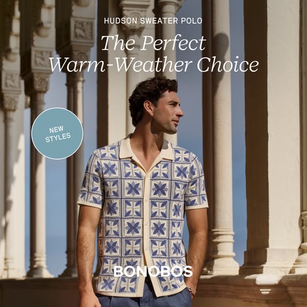 Sweater Polos Made for Summer