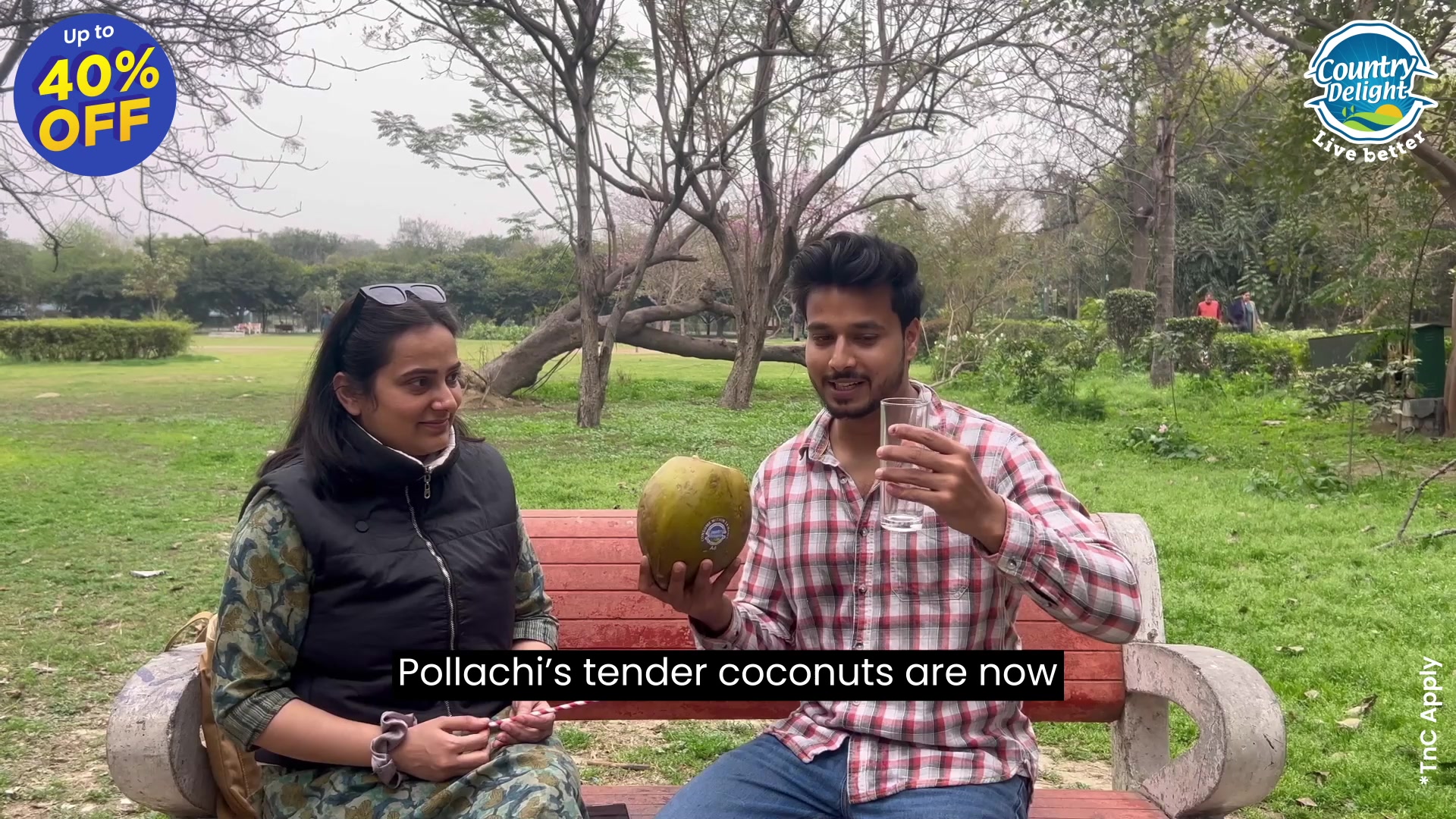 When it comes to coconuts, Pollachi does it better.
That’s why we source directly from there — for sweeter taste, a lot of water, and consistent quality in every shell.

Order from the Country Delight app now and get up 
