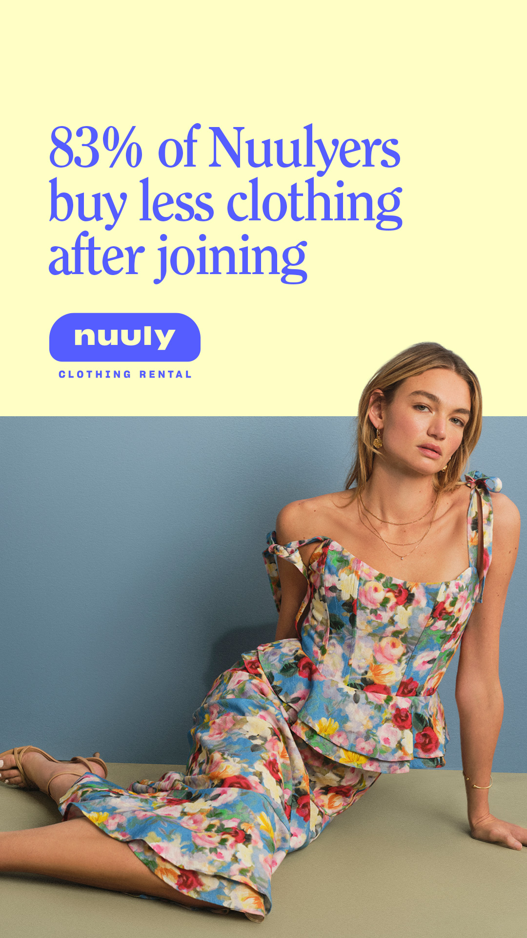 Start renting to save $$ and closet space. Fast, free shipping + returns included. Pause or cancel anytime