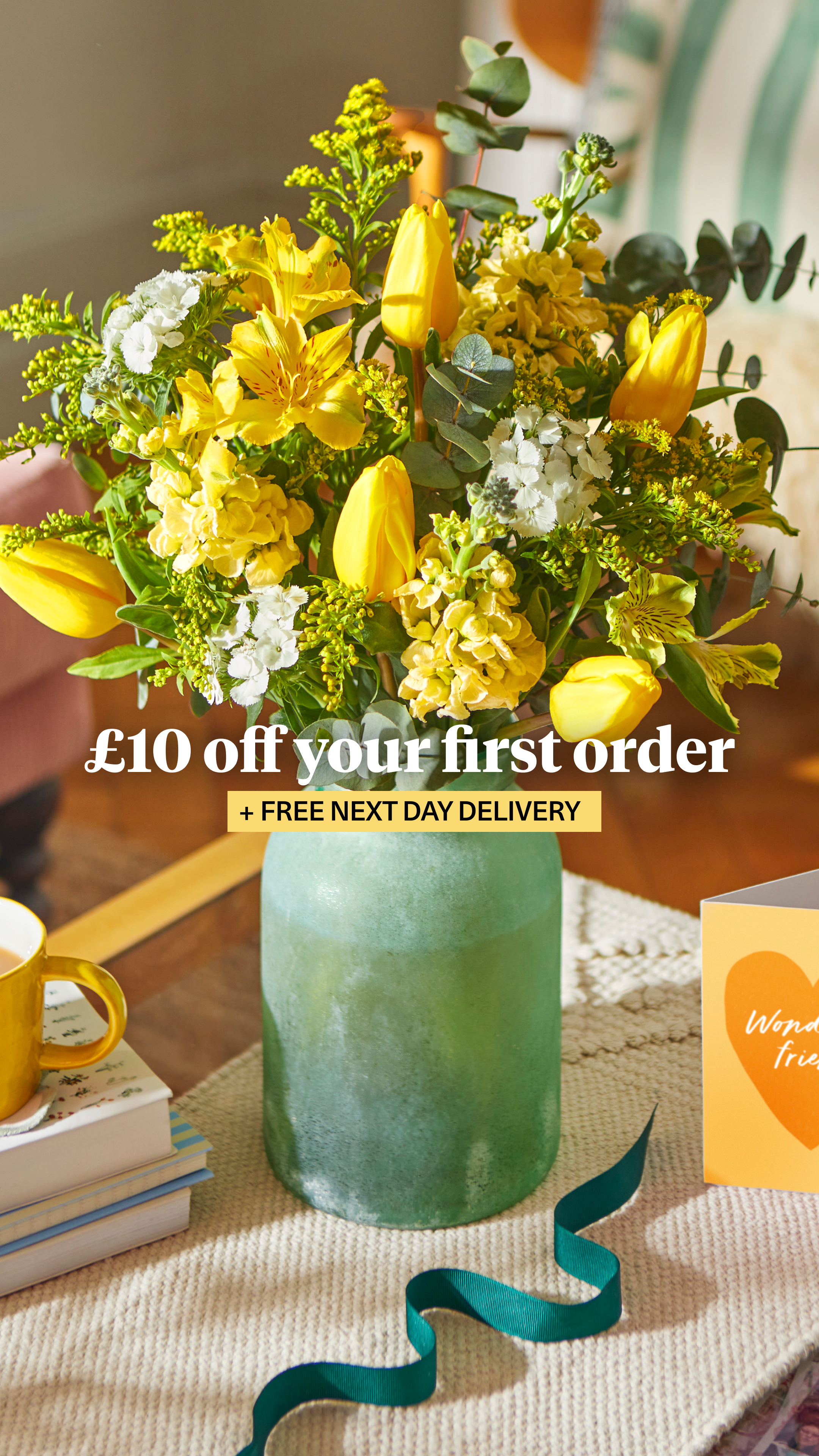 £10 off your first order