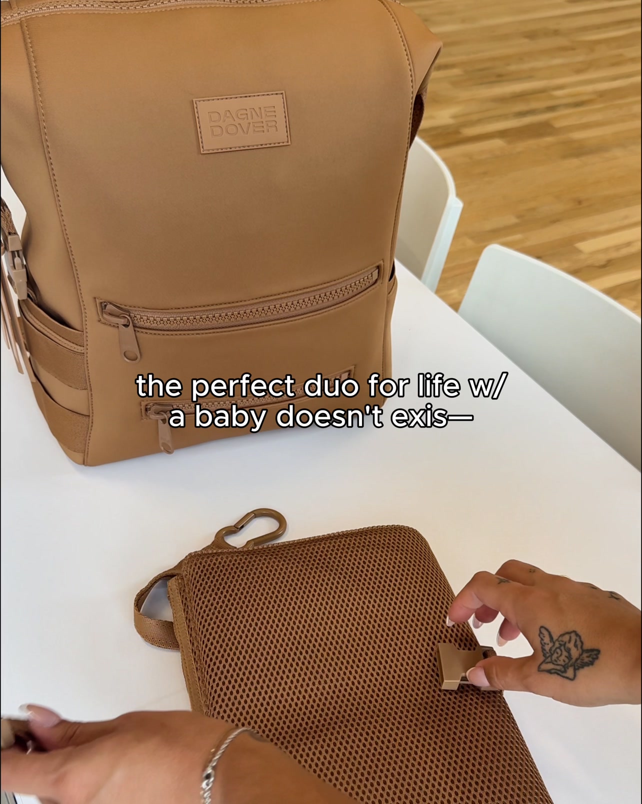 The ultimate parent duo: organized, stylish, and ready for anything.