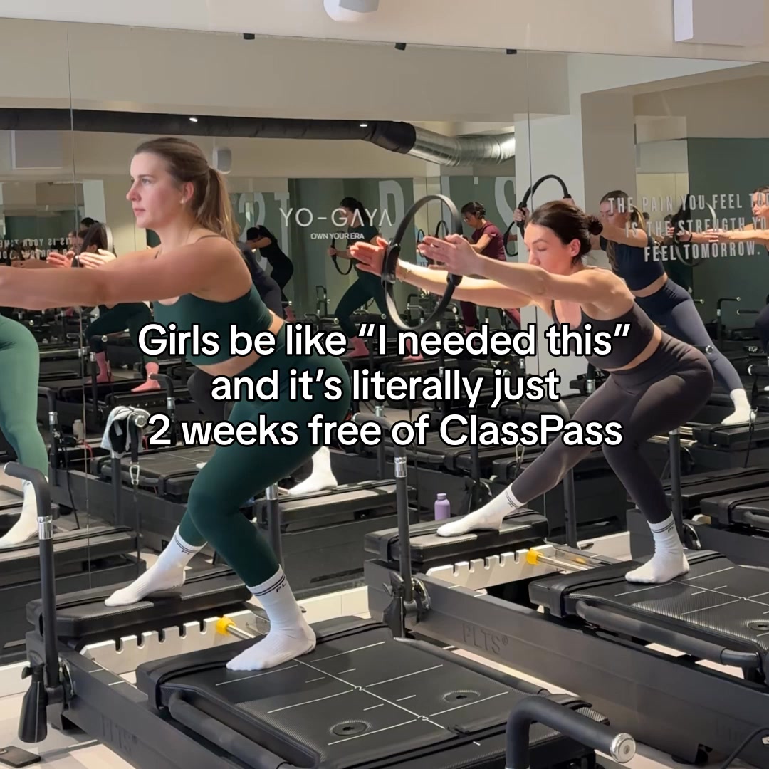 Nothing like 2 weeks of free Pilates classes to get you going. Claim your offer today.