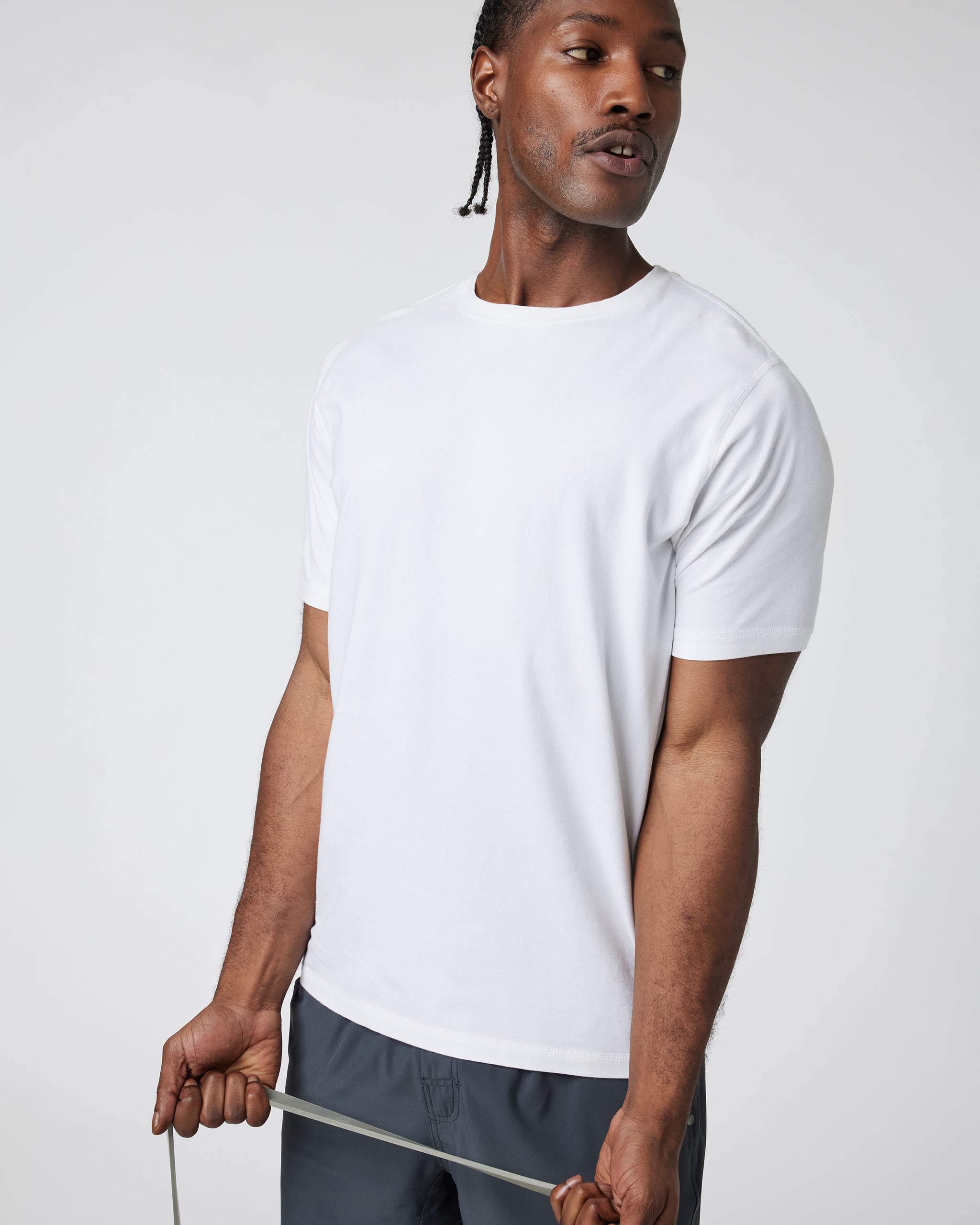 Vuori products are built to move and sweat in, yet styled for life.

Everything we make is designed for multi-sport use and easily  transitions into your everyday life.