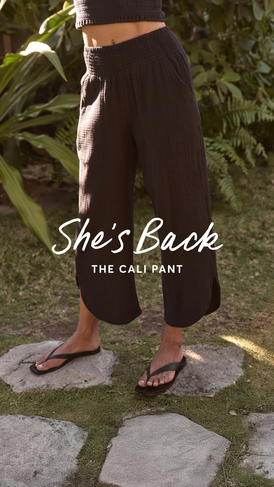 The Cali Double Cloth Pant