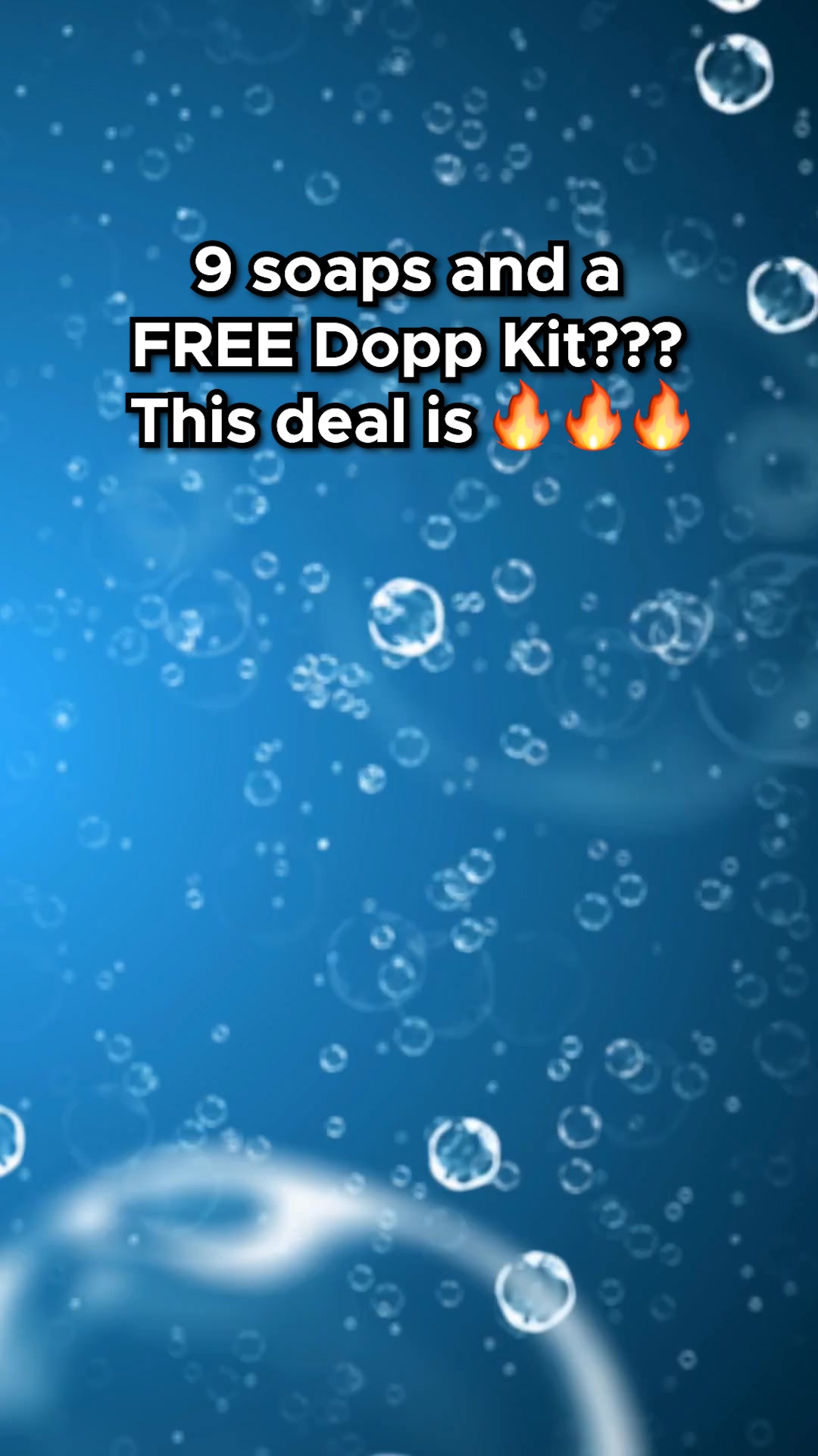 🎁 39% OFF + FREE Limited-Edition Dopp Kit!
"Stocked up once. Haven't thought about soap in months. The dopp kit is legit."
⭐️⭐️⭐️⭐️⭐️  Tens of thousands of 5 star reviews
🧼 9 Bars: Months of Squatch-level clean, handled
