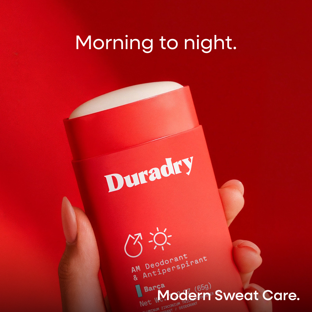 Stay dry, fresh, and move freely with Duradry