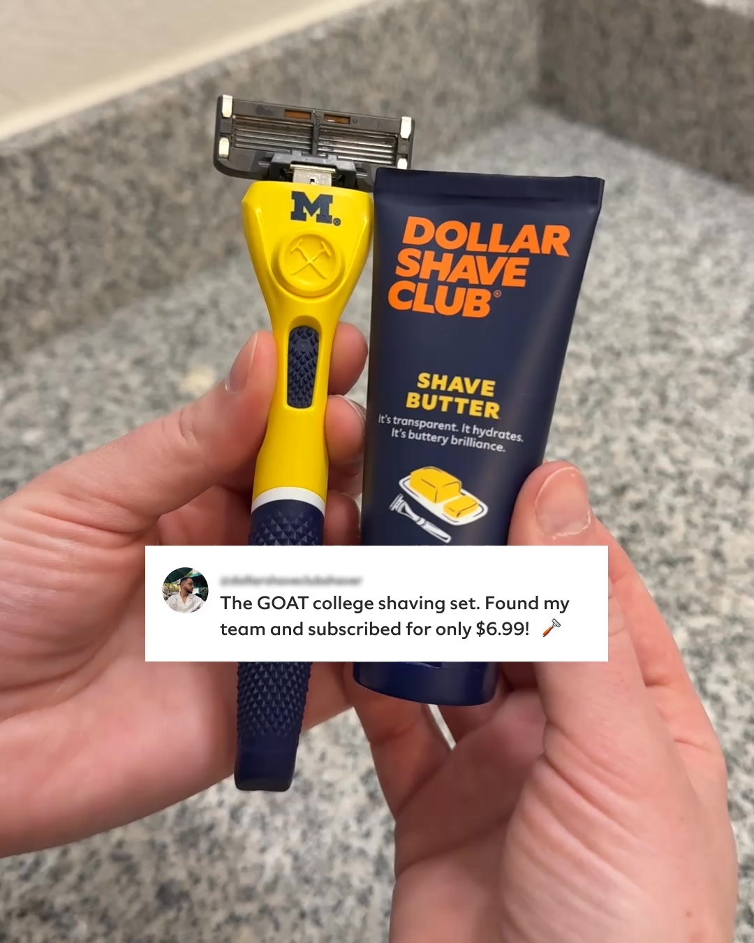 Clear the canvas for your facepaint. For just $6.99, the College No Frills Starter Set gets you game-ready.
