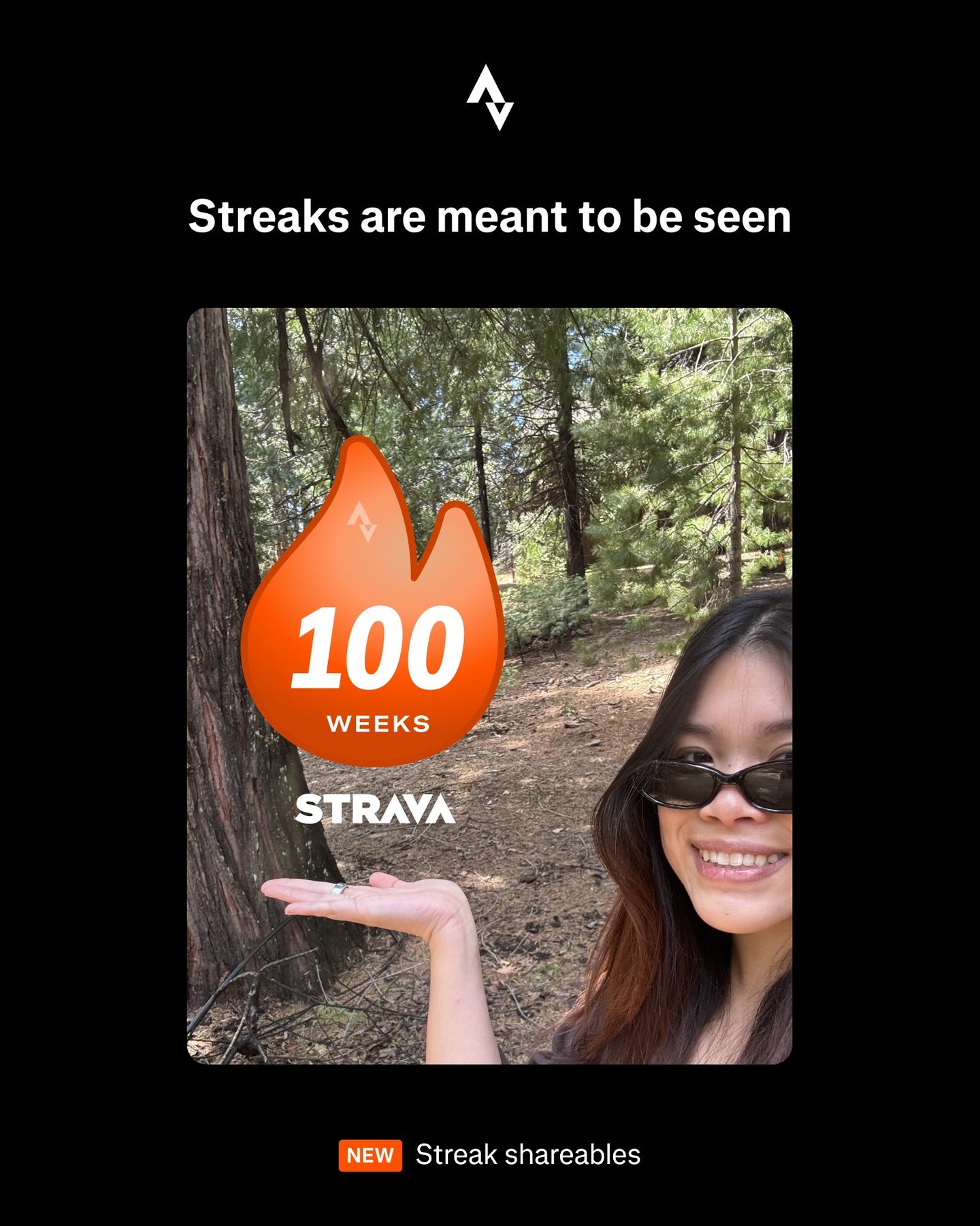 New: streak shareables! 🔥

Streaks are meant to be seen – and now there are 5 new ways to show yours off (peep all the designs in your Strava app 👀)

Drop your weekly streak below 👇