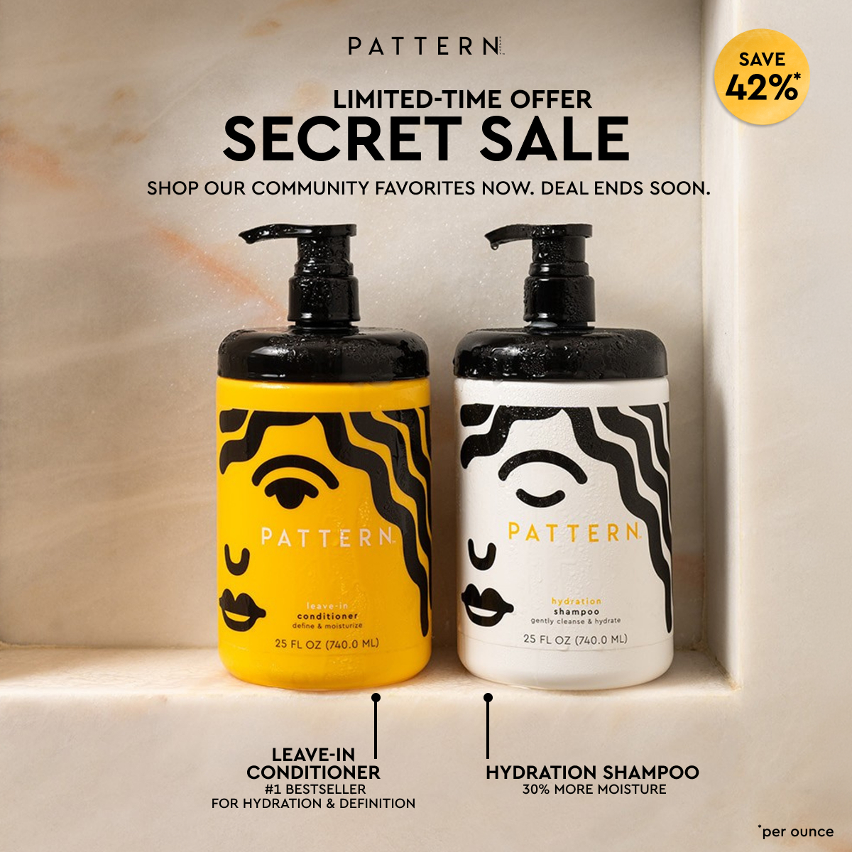 Curls, coils & tight textures deserve the best care. Start your journey with 20% OFF your first order & products built for moisture retention, definition & smoothness.

Must click to redeem this exclusive 20% OFF deal.