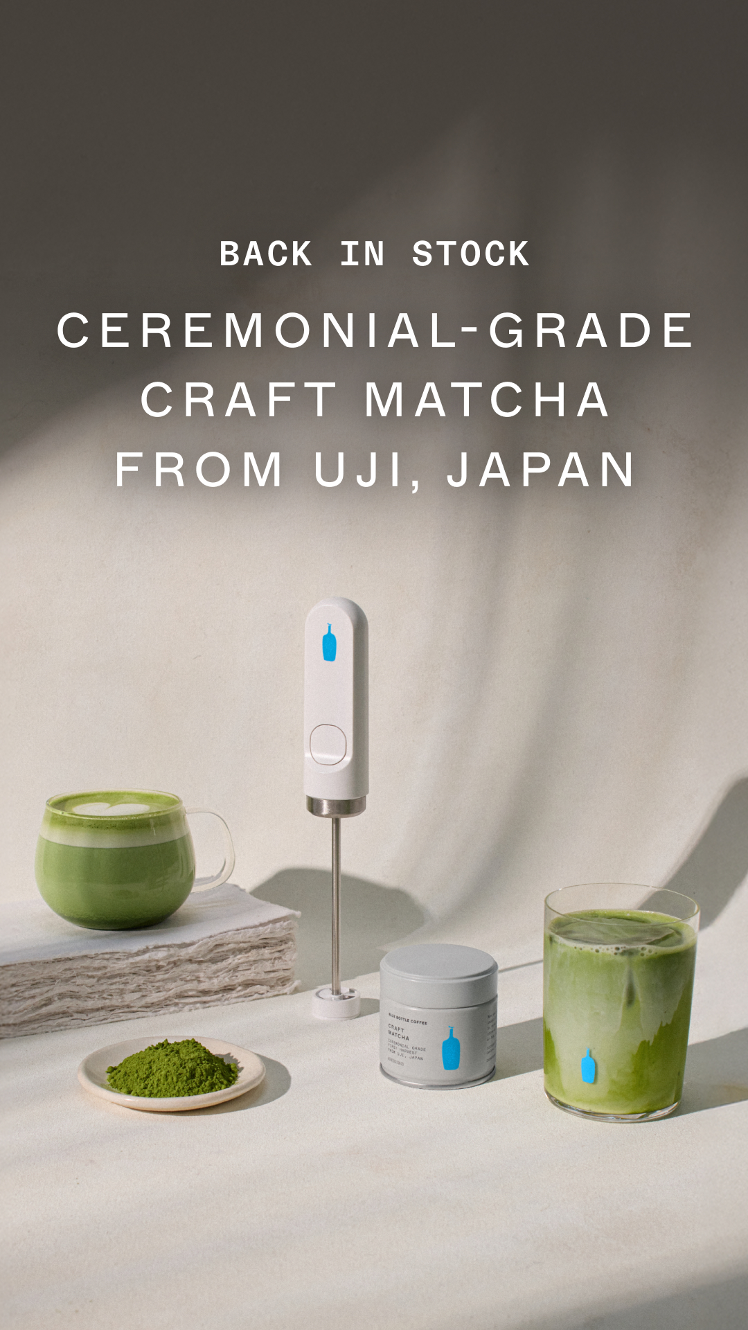 Craft Matcha Sourced by Our Team in Japan