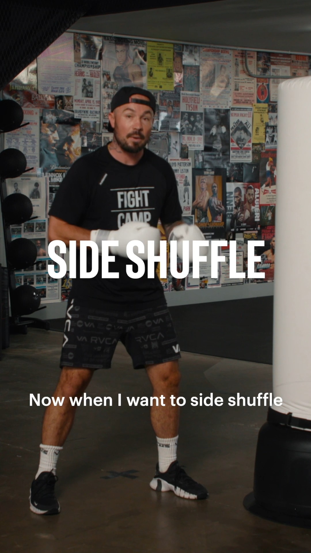 Coach @swensonboxing breaks down the WHY and HOW with the side shuffle 🥊 

#boxing #fightcamp