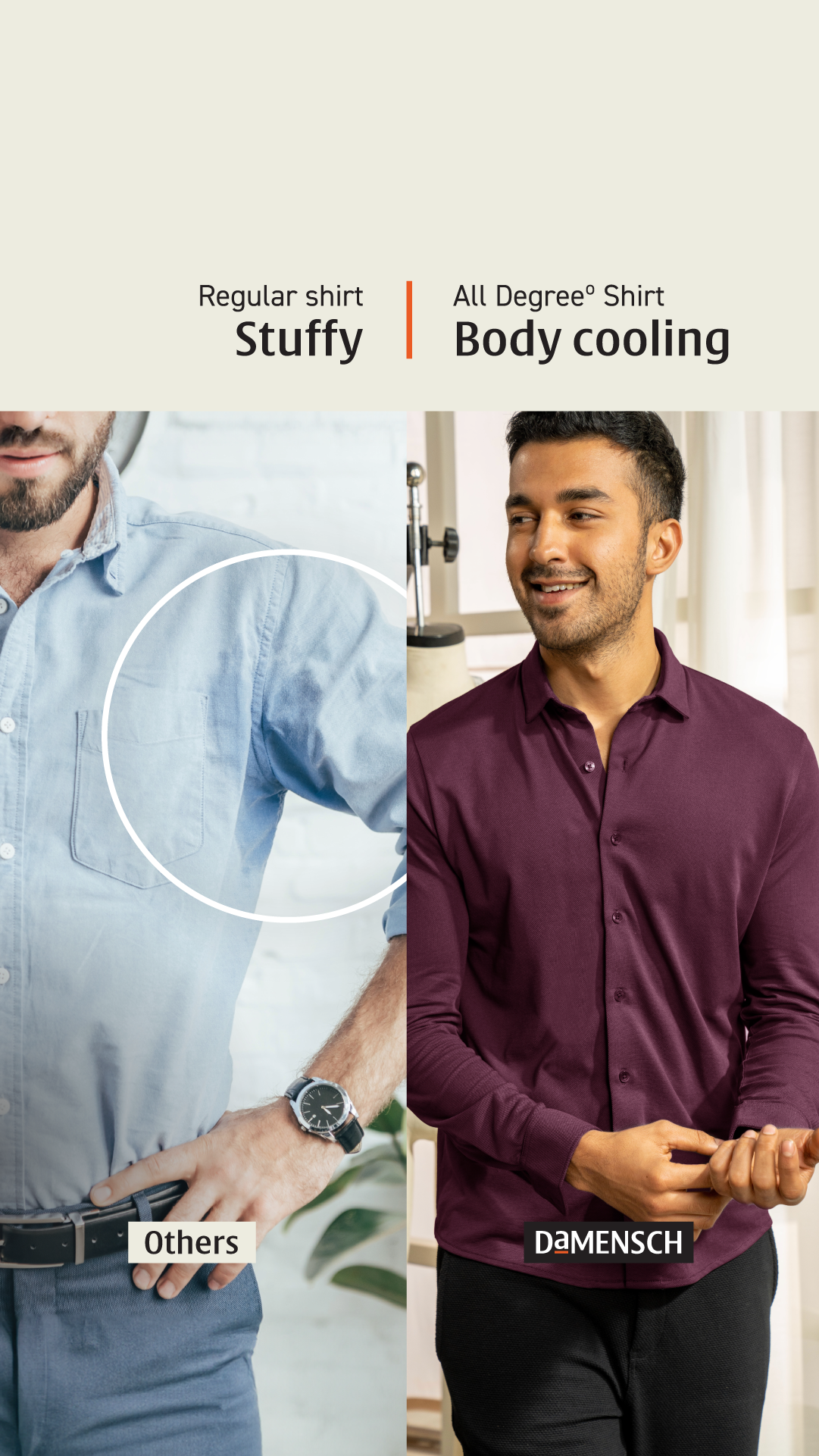 Can your Shirt do this? Make summer a whole lot cooler this year.