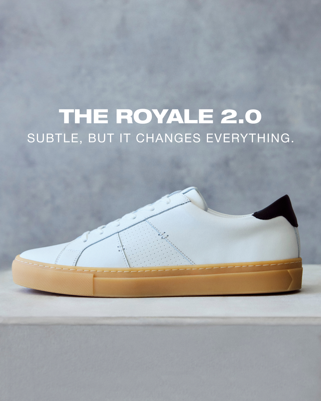 A classic, finished with subtle contrast and a more considered sole.