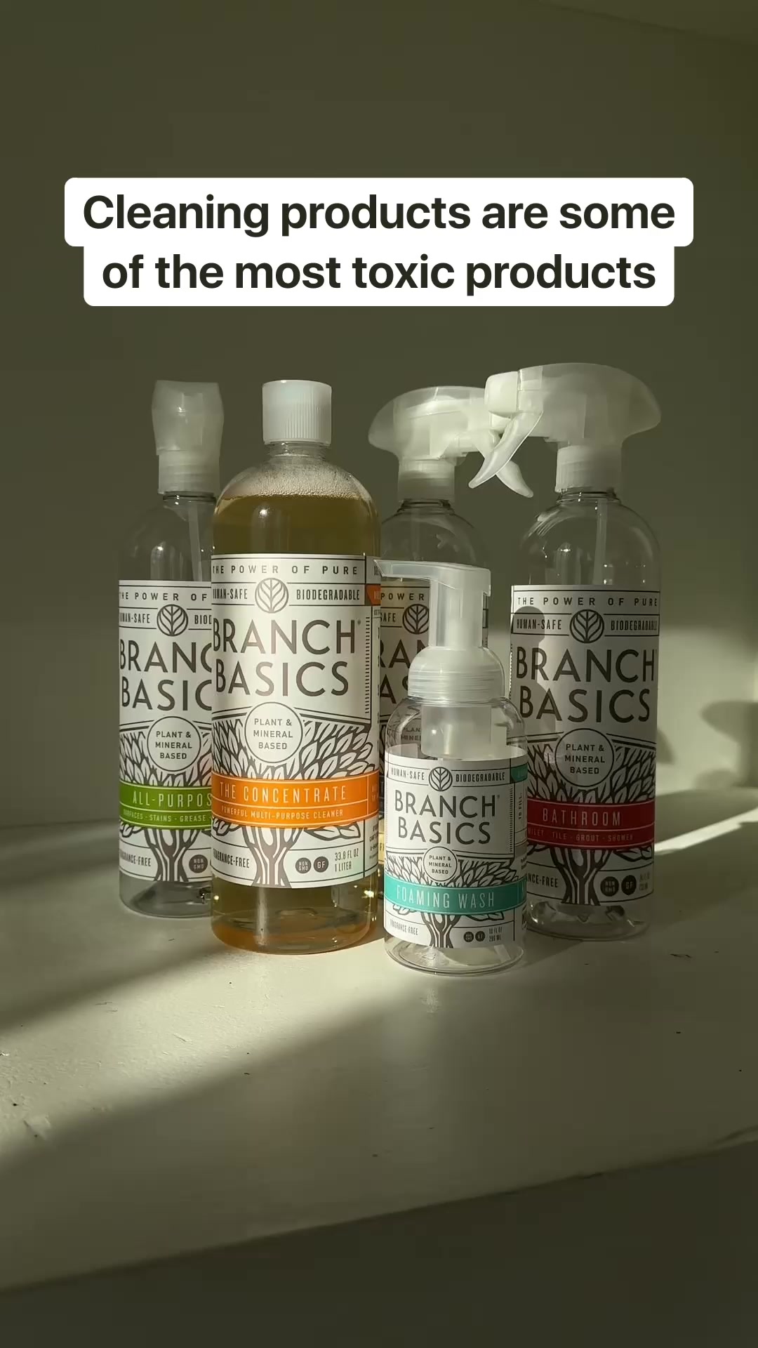 Did you know cleaning products are some of the most toxic products we use on a daily basis⁉️ That's why we've set out to create human-safe cleaning products for you & your entire family 💛 Our formulas are free from:
✖️ S