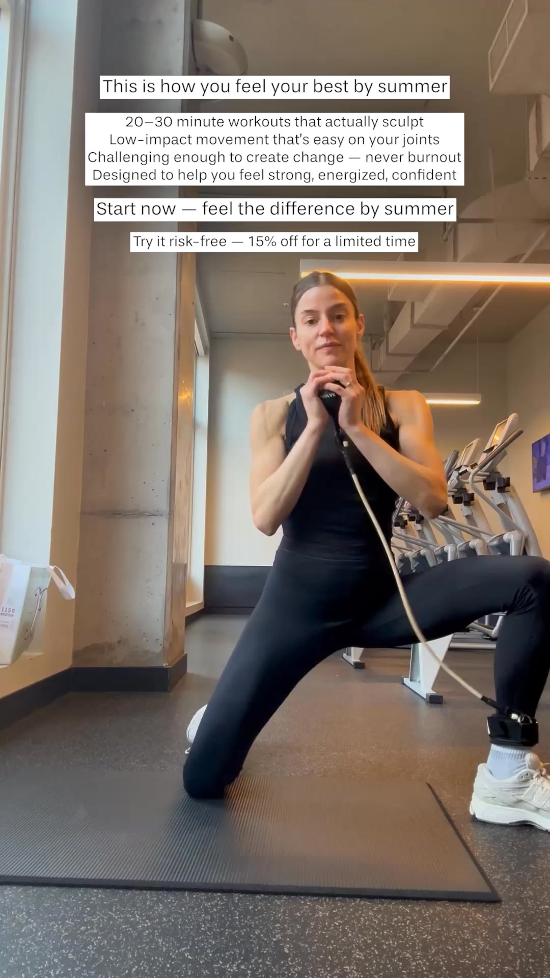 If you want to head into summer feeling stronger, more confident, and actually good in your body — now’s the time to start.

Get 15% off sitewide for a limited time.

Pvolve’s low-impact method helps you build real stren