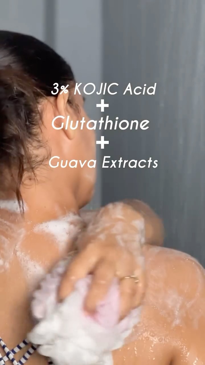 Turn your shower into a tropical escape with Guava Tini! 🚿