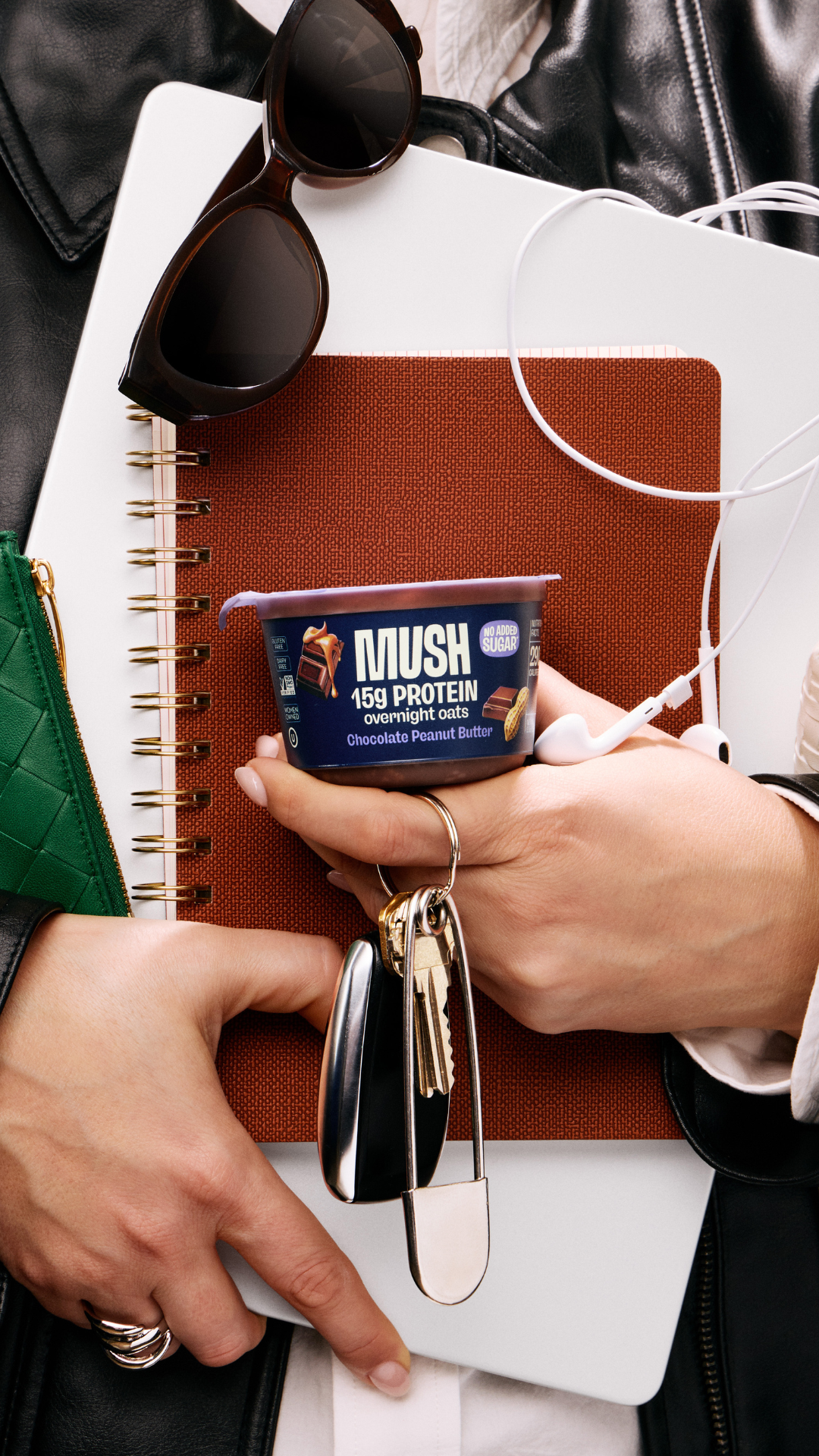 Grab and go. MUSH is now at Starbucks — add it to your next order.