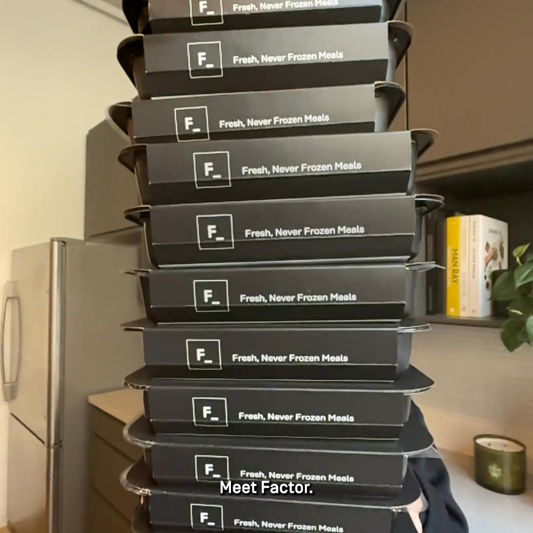 Hitting your protein target just got easy. Factor offers High-Protein meals with up to 50g per serving.
