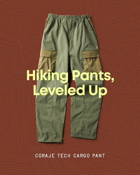 Featuring a baggy fit, 6 pockets, and UPF 50+ protection.