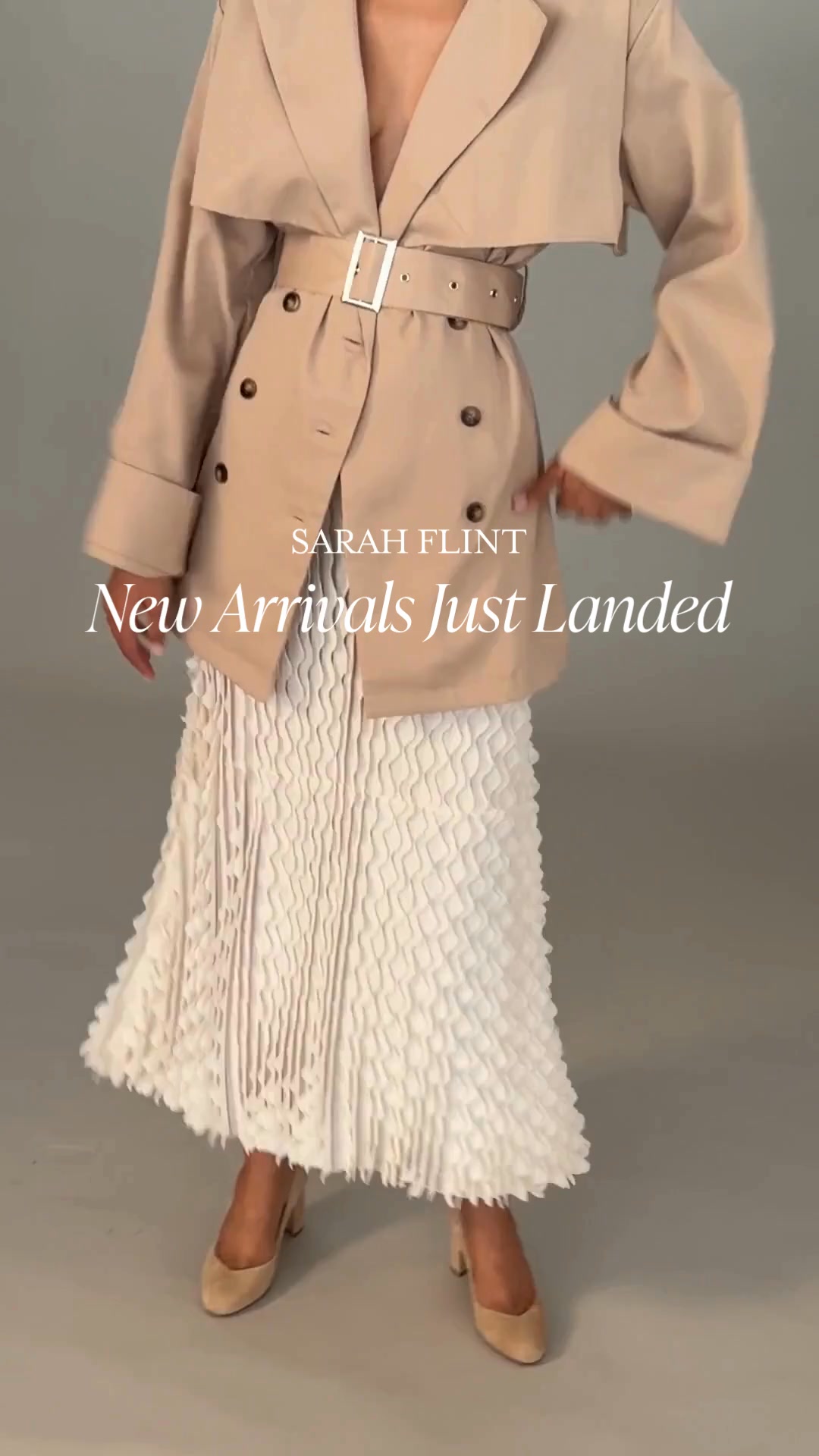 Just dropped and already going fast! Discover the new arrivals to wear now (and forever).