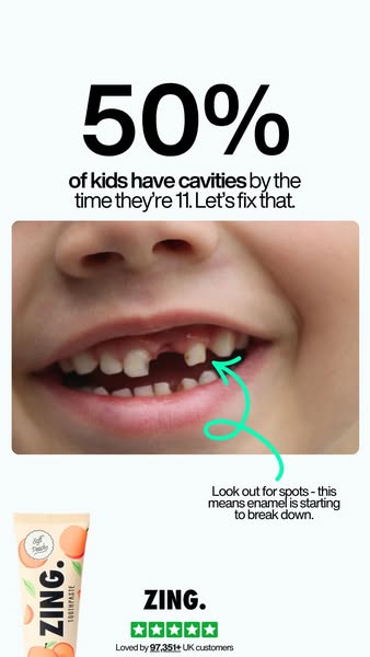 This toothpaste uses liquid enamel