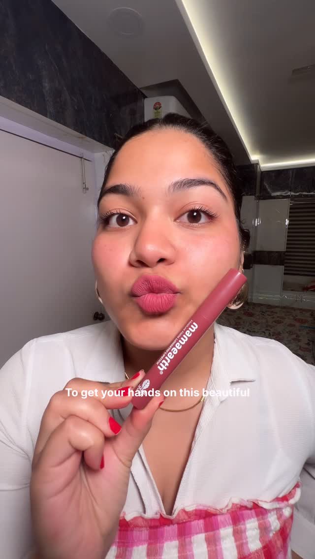 Comment down for links 🔗 

#fyp #reelsinstagram #mamaearth #lipstick