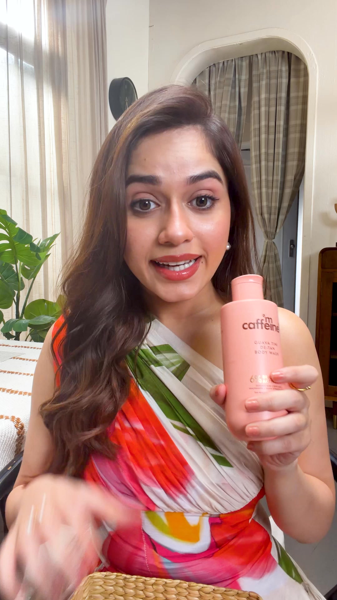 Tan gone in just 4 weeks!
With mCaffeine's Guava Tini Detan body wash.

6% Brightening Actives
1% glycolic acid 
Exfoliates and removes dead skin

5% niacinamide + glutathione + kojic acid
Brightens and even tones

Shop 