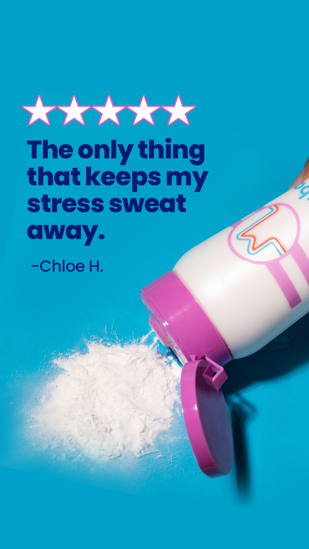 Body Dust: making sweat the least of your worries.