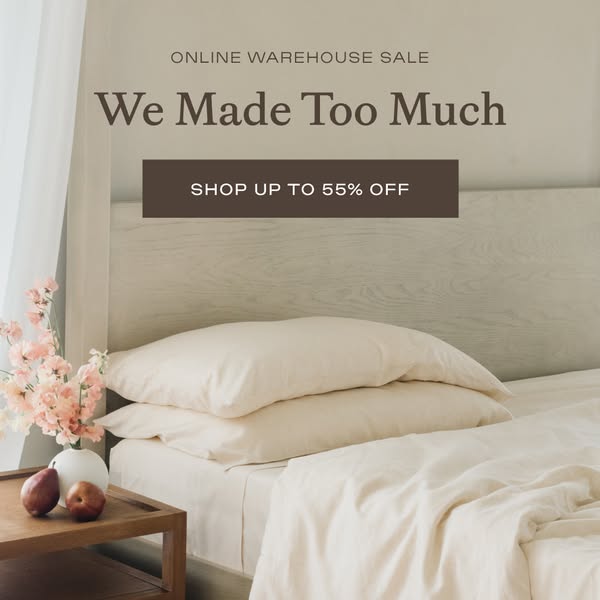 Cozy Earth Meta ad creative