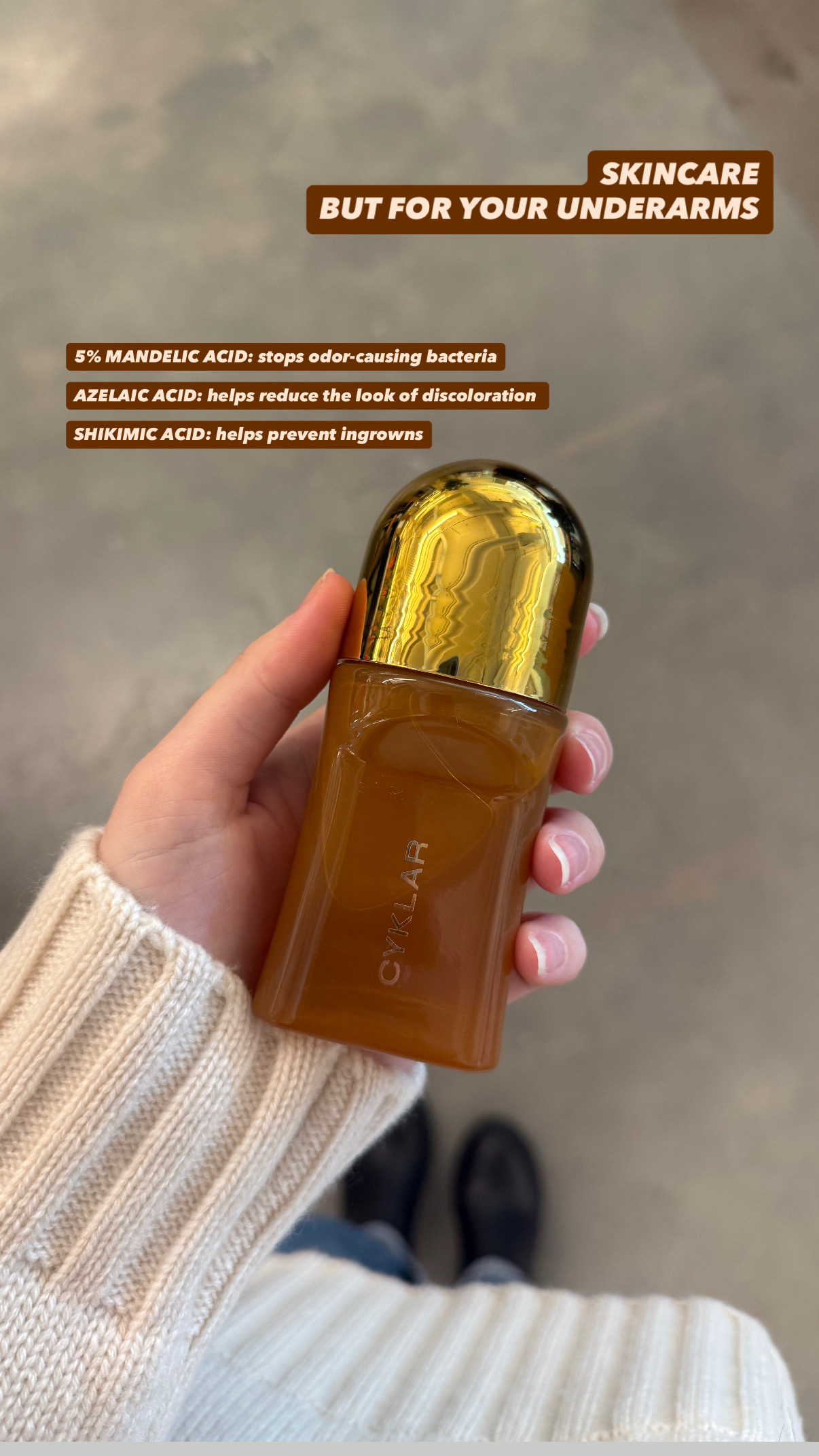 Mandelic Acid Brightening Deodorant