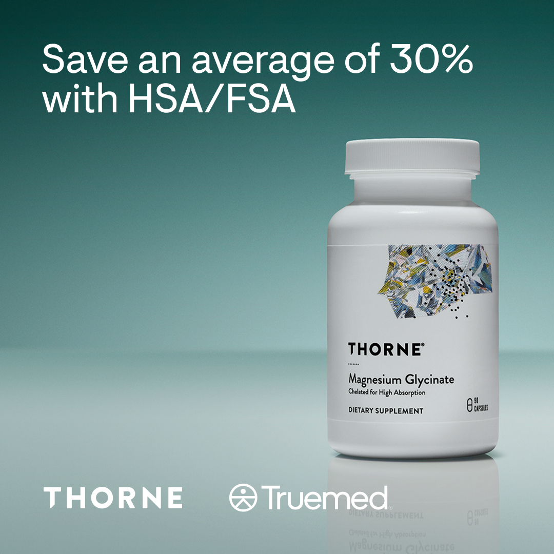 Thorne is HSA/FSA eligible