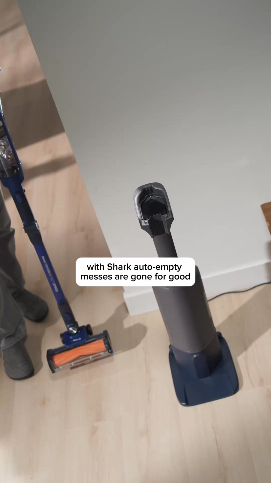 Emptying, handled ✅ Shark PowerDetect Speed provides up to 45 days of hands-free emptying. Shop today on Amazon.