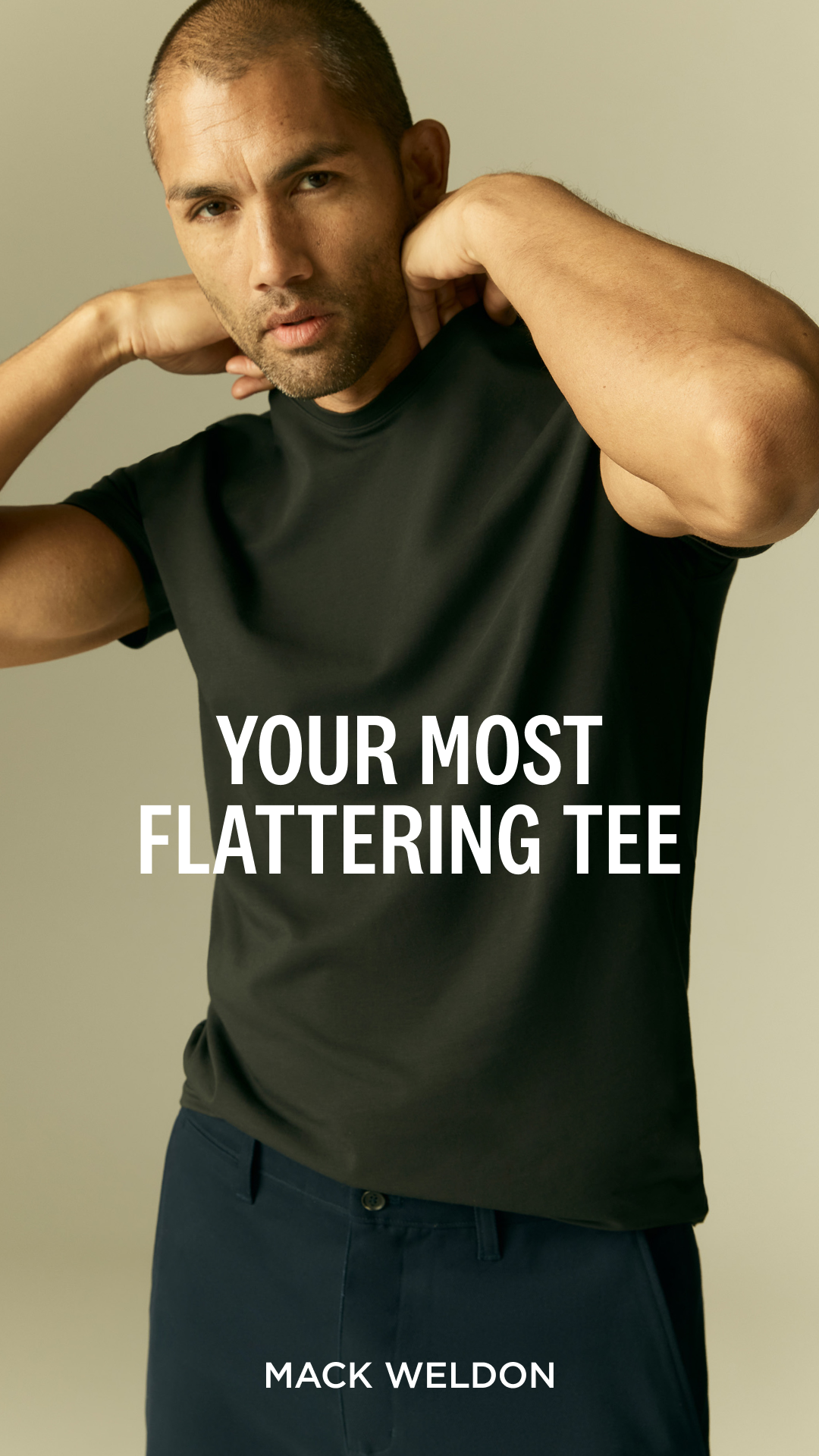 Our most luxurious tee is engineered with world-class Supima® cotton and innovative anti-odor tech.