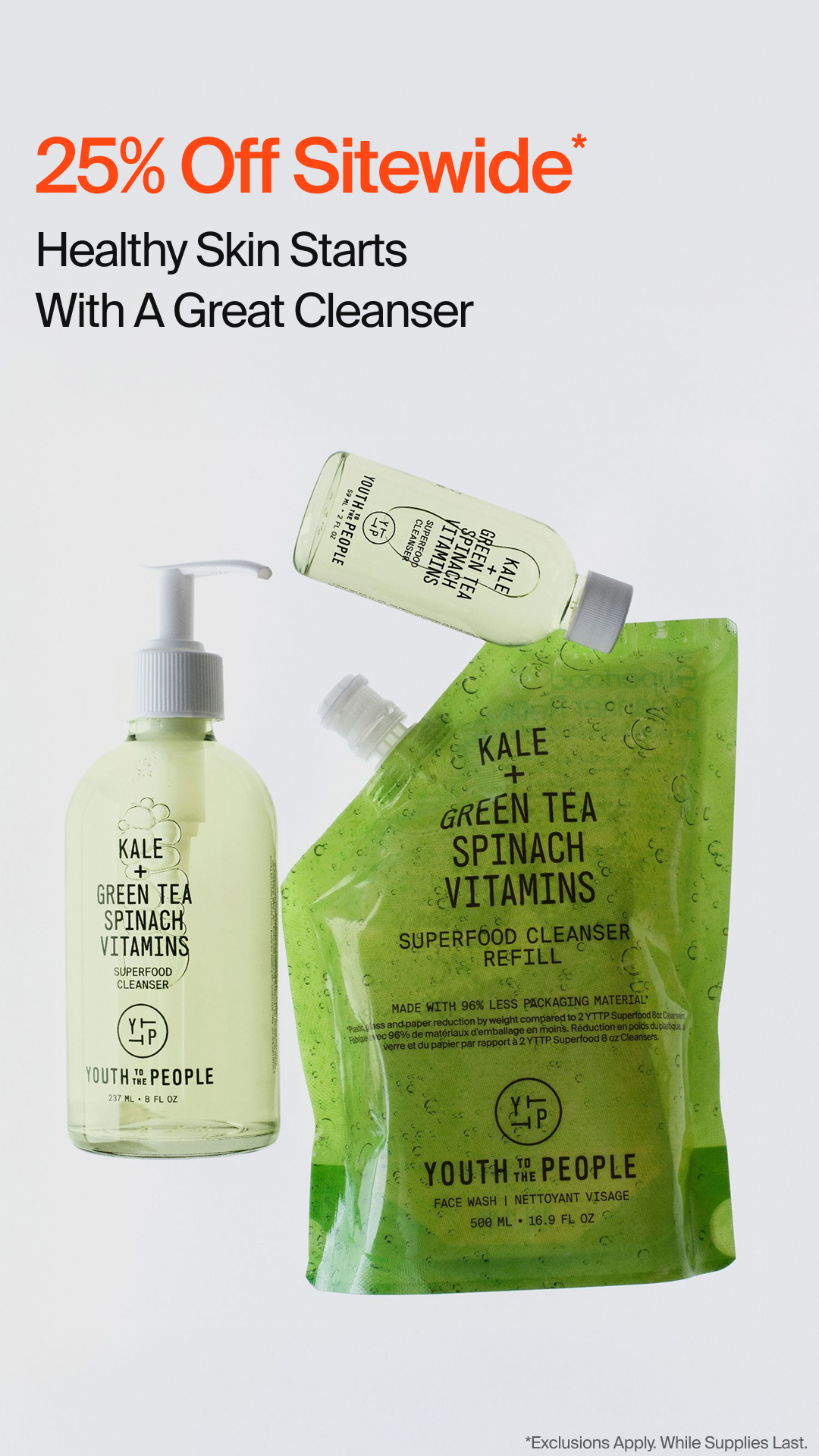 25% OFF SITEWIDE
