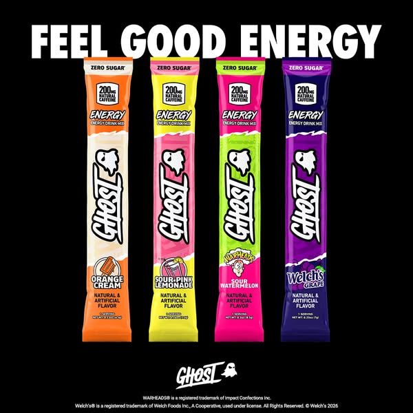 GHOST® ENERGY STICKS