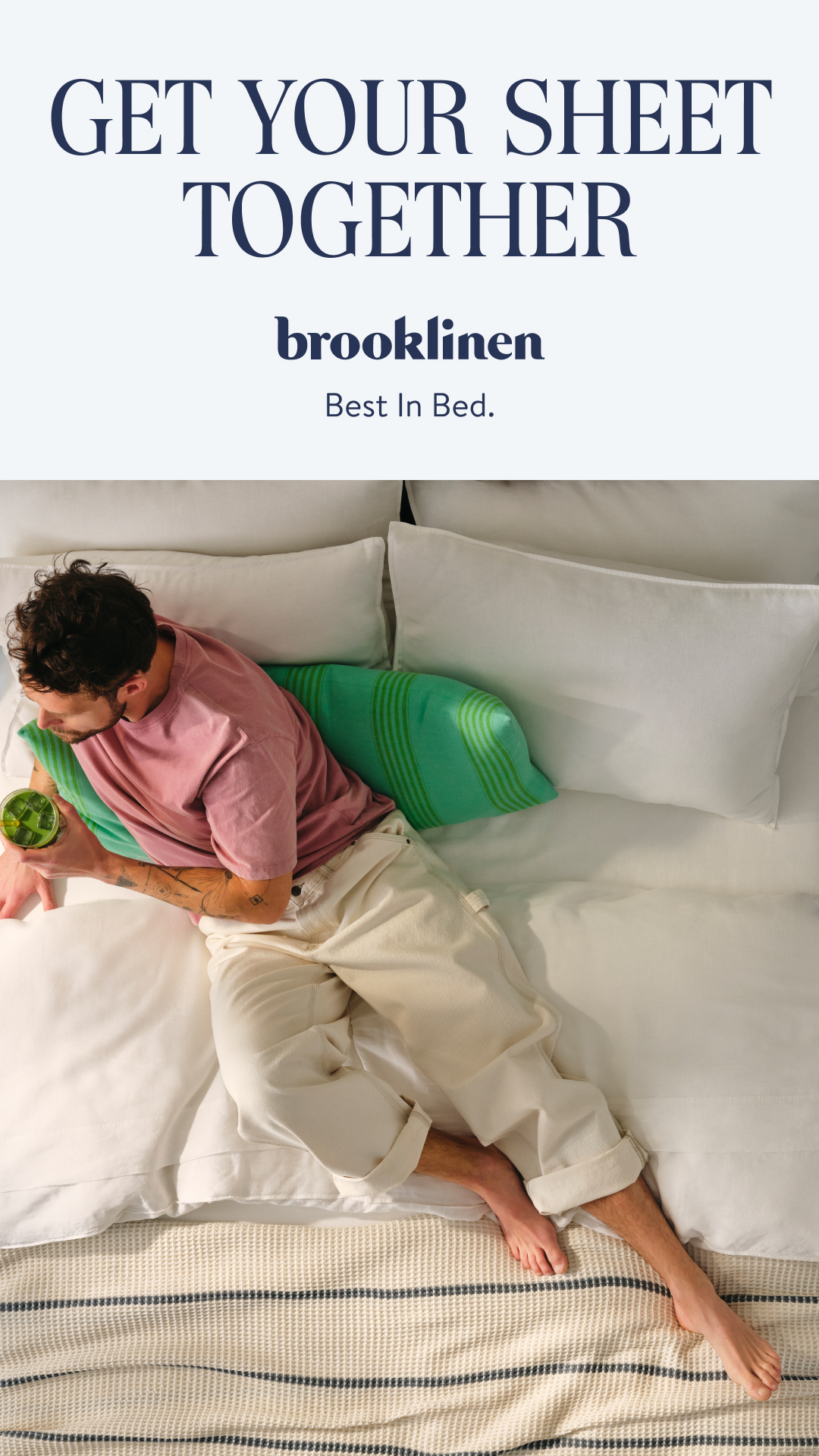 What can we say? With over 12 years of award-winning, fan-favorite bedding (and bath), it’s time to get in bed with the experts.