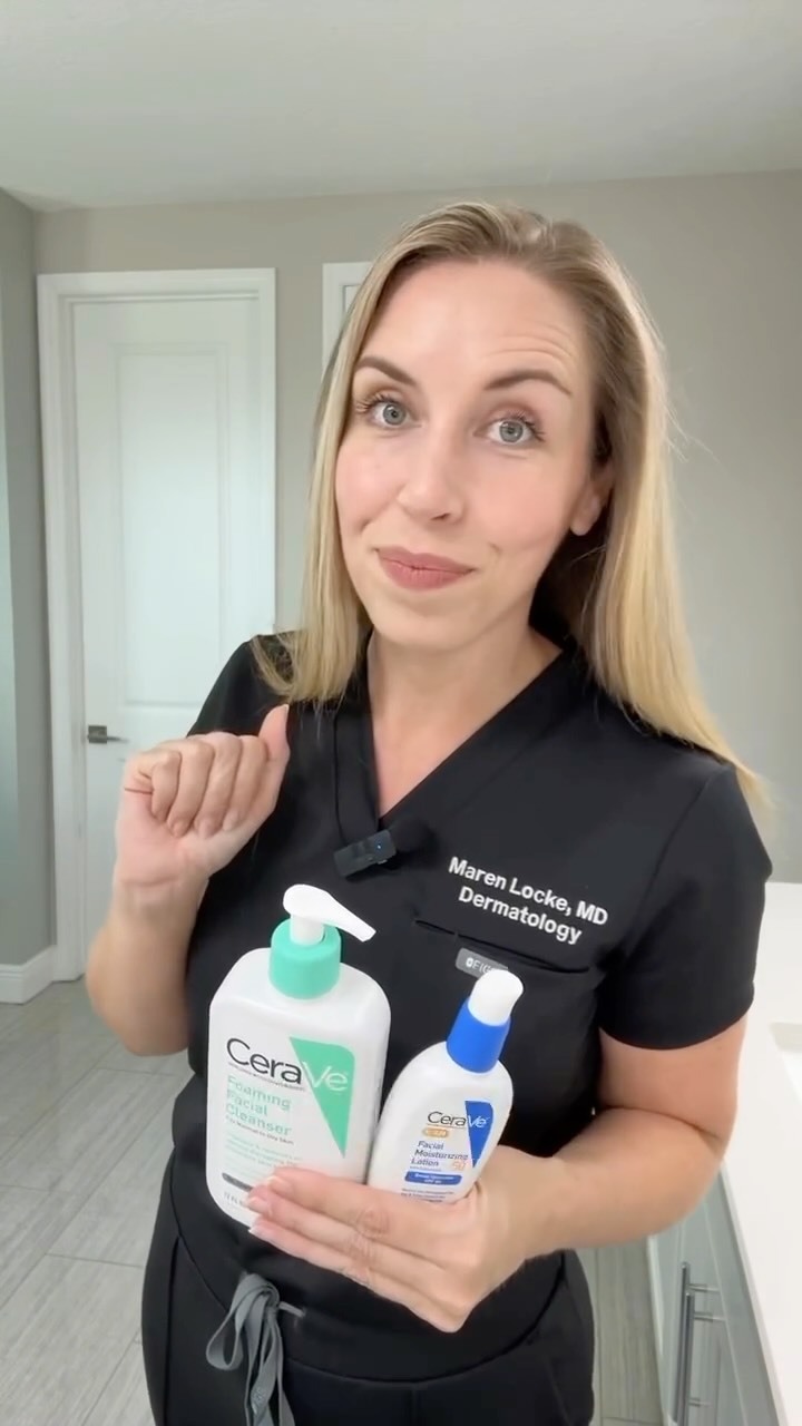 A good skincare routine will never go out of style 👏 This @cerave duo has truly stayed the GOAT for a reason. #ceravepartner 

✨ Fragrance free
✨ Developed with dermatologists
✨ Formulated with ceramides, HA + niacinamid