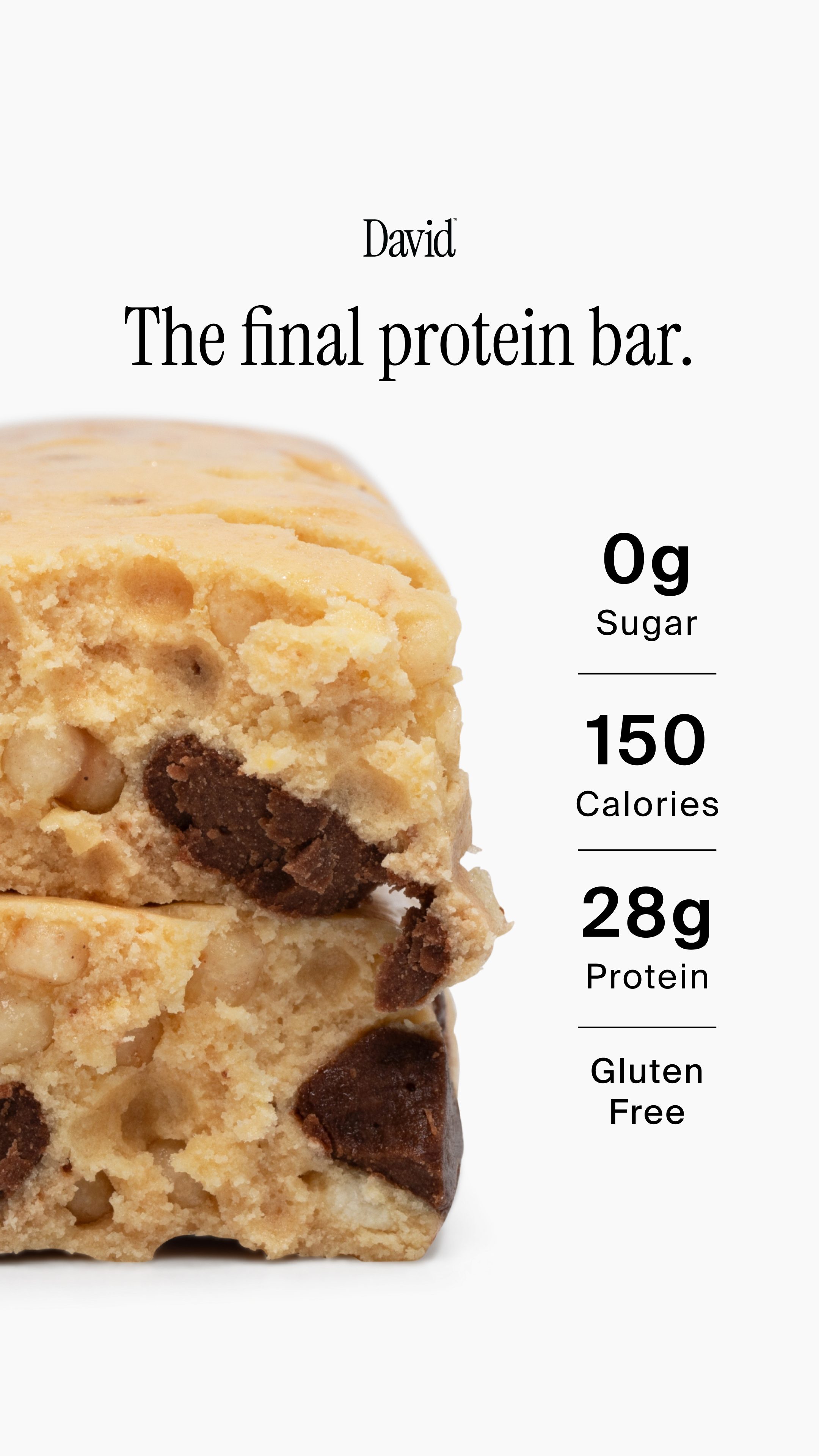 28g of Protein. 150 Calories. 0g of Sugar.