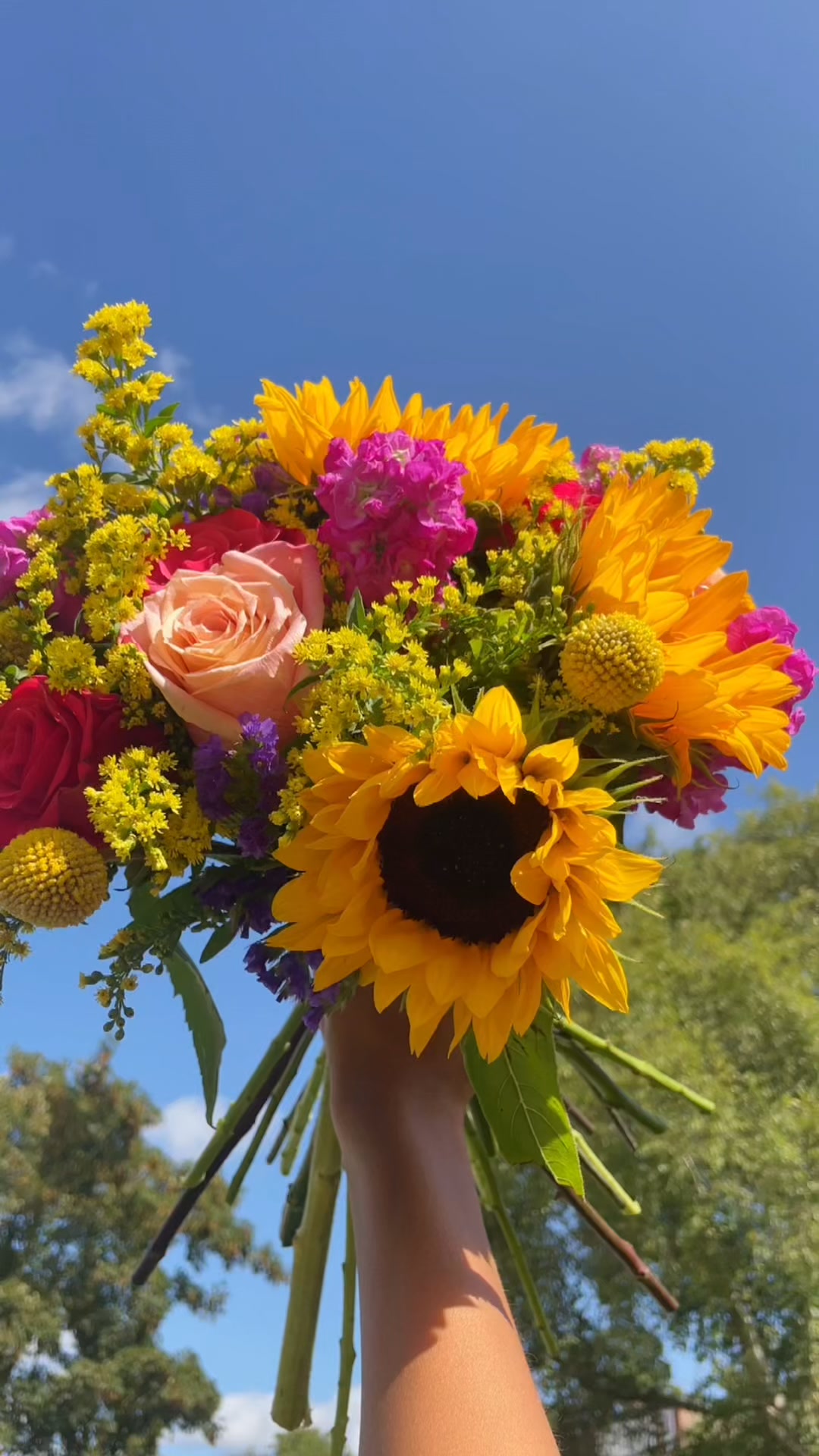 Flowers with their name on it