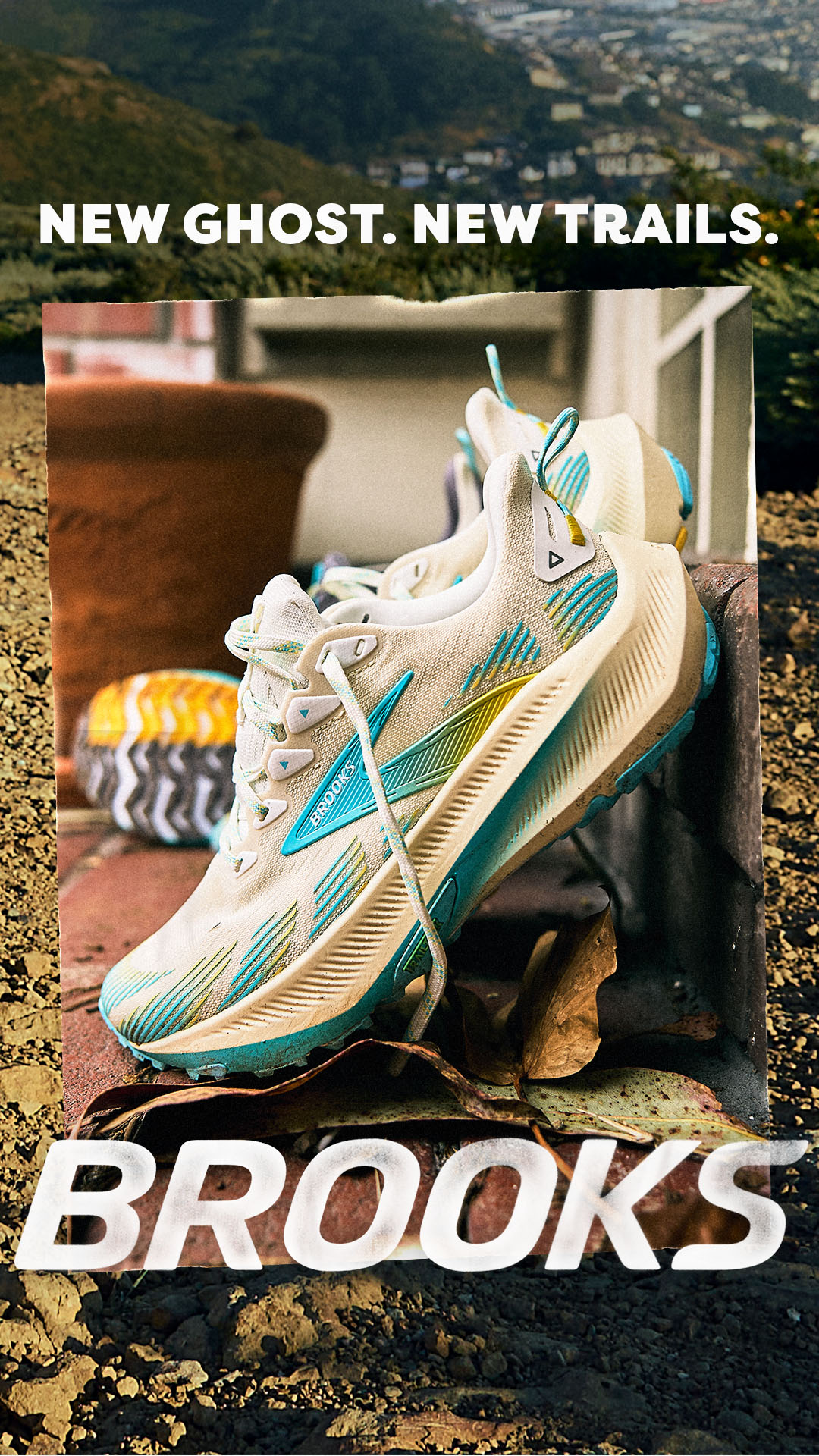 Find yourself off road in durable, trail-ready traction and nitrogen-infused cushion for soft landings.