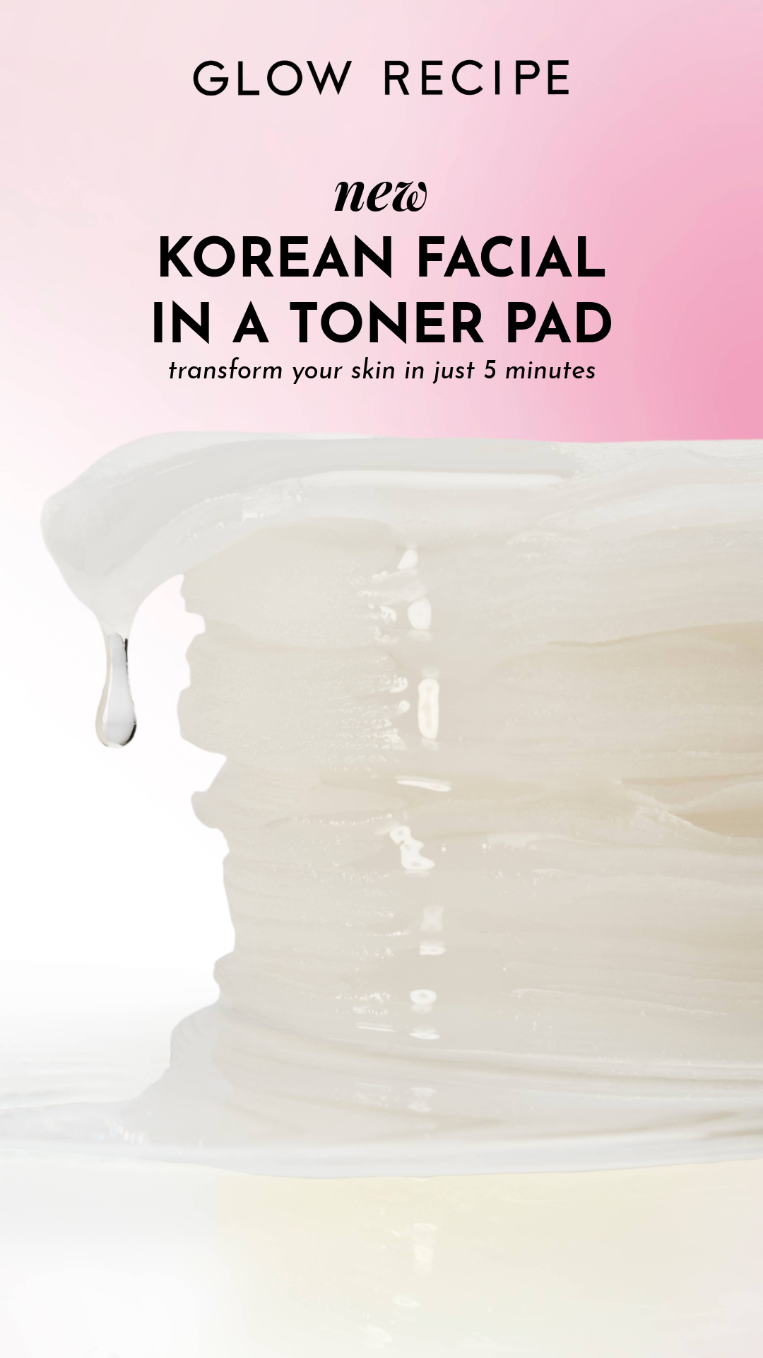 A Korean Facial in a Toner Pad