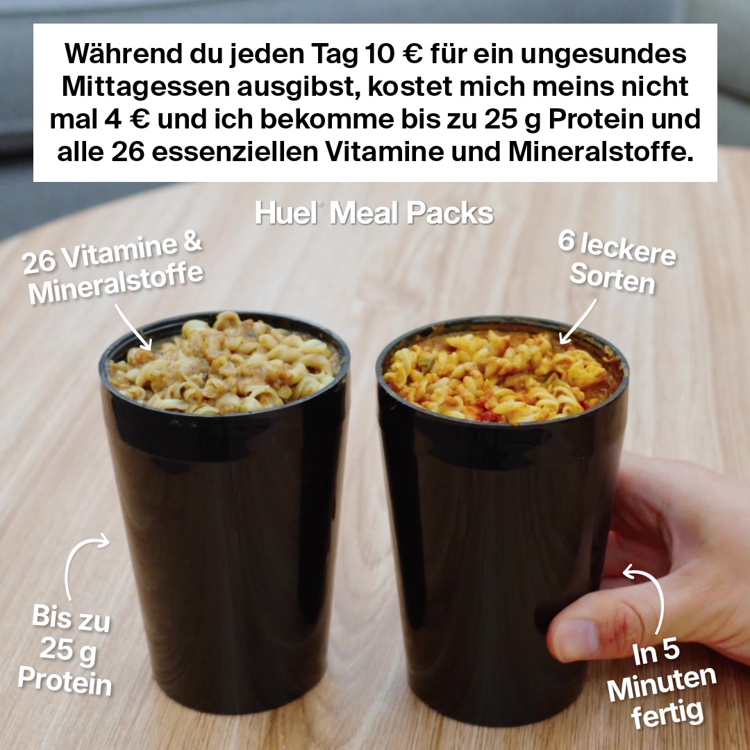 Mittagsprobleme? Gegessen.