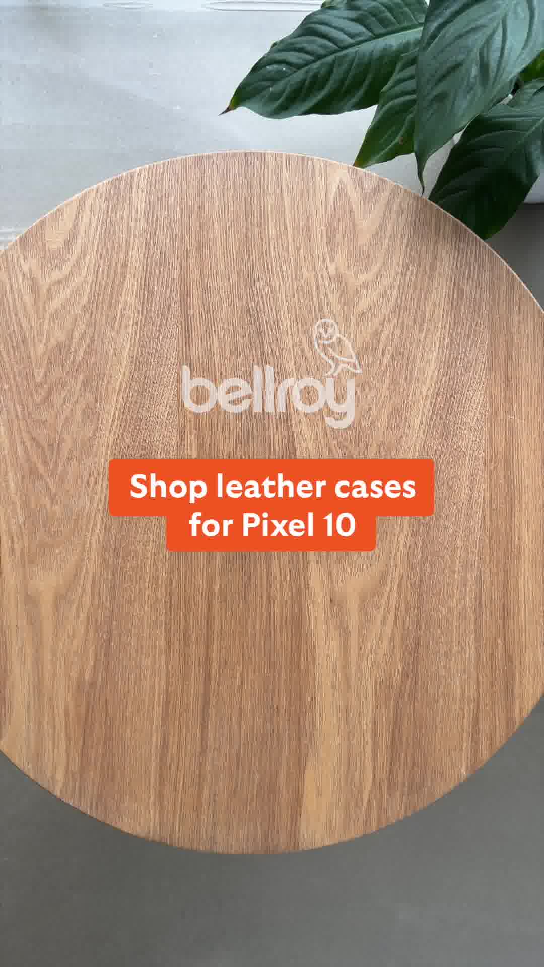 Choose our new premium leather cases made for the Google Pixel 10, for a classic, classy look and feel. Made in partnership with Google.