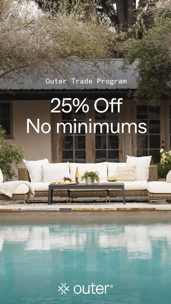Design Outdoor Spaces with Exclusive Trade Benefits