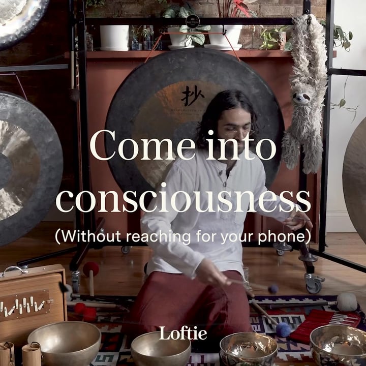 The first thing most of us touch in the morning is a screen. What if you didn't? Loftie wakes you gently. No notifications, no doomscroll, so you come into consciousness on your own terms before the world starts pulling 