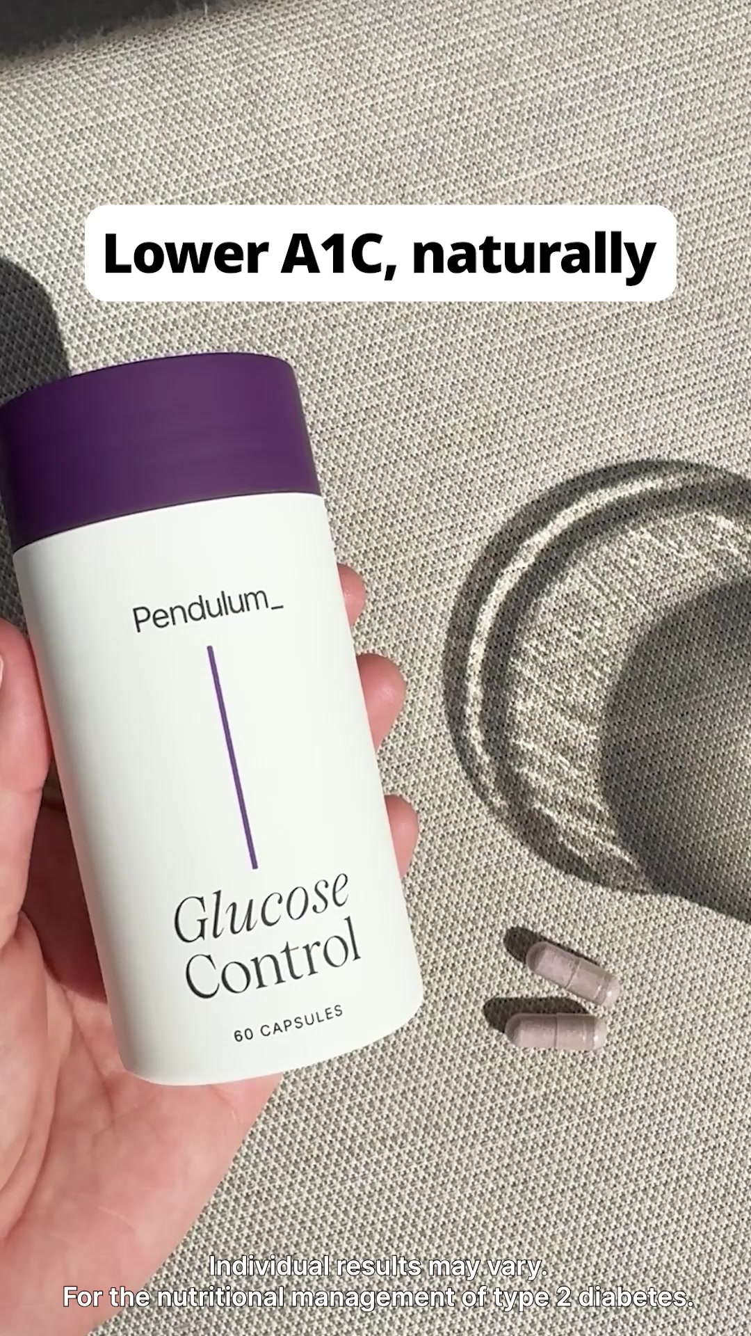 Pendulum Glucose Control