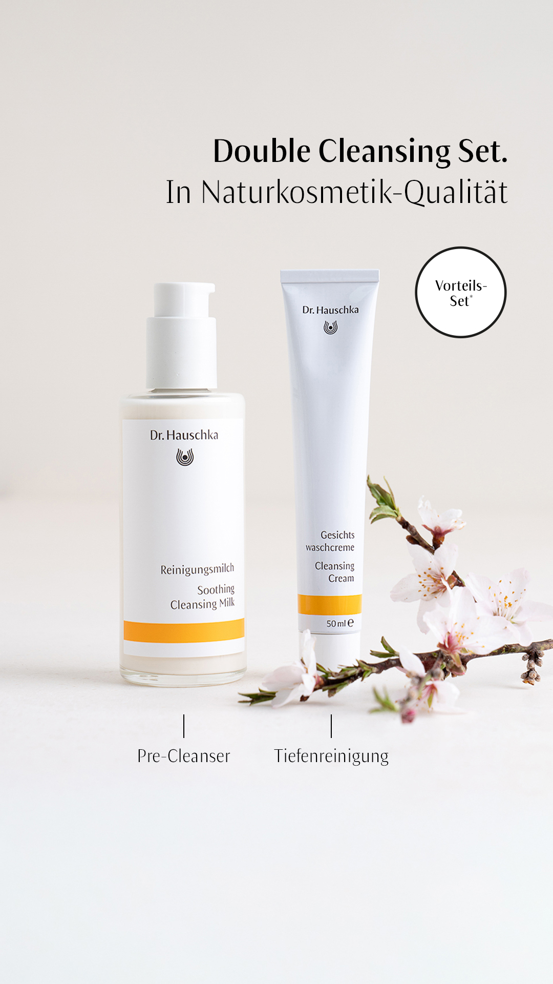 Jetzt im Vorteilsset - Cleansing Duo Dr. Hauschka