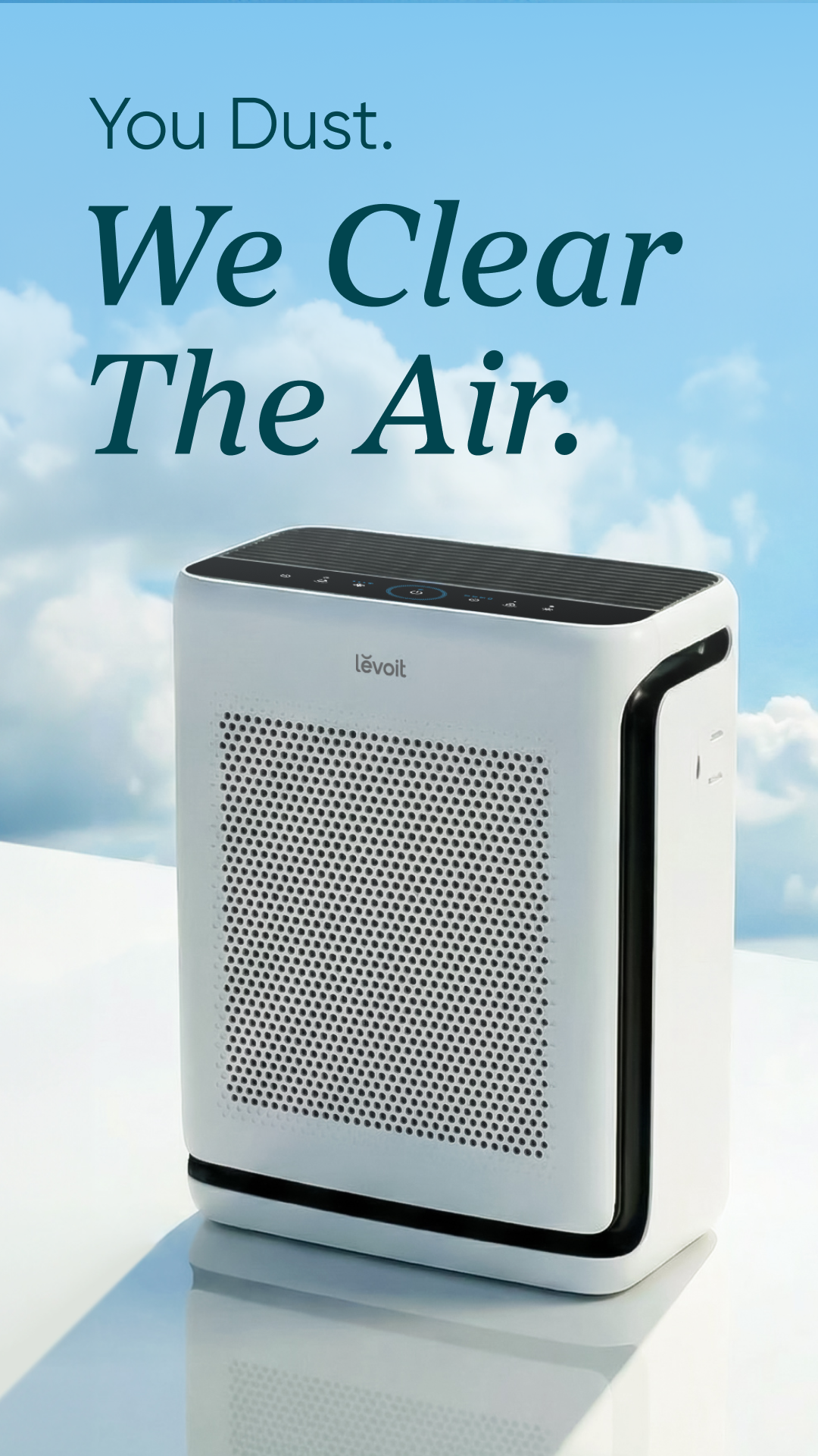 Your spring to-do list is long. Let Levoit take something off your plate with our powerful air purifiers, humidifiers, and vacuums.